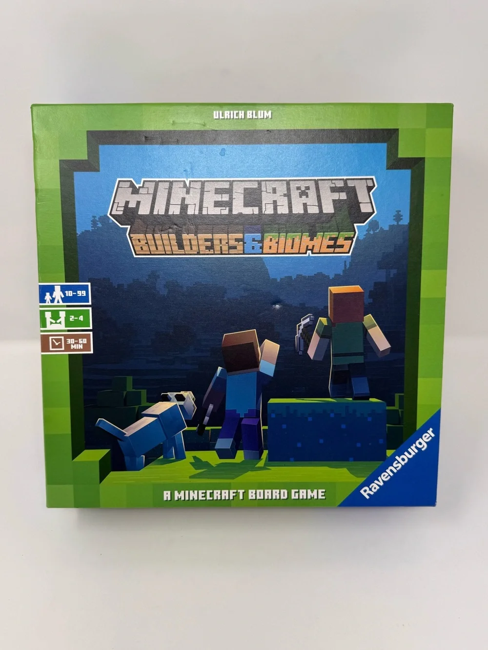 Ravensburger Minecraft: Builders & Biomes Strategy Board Game